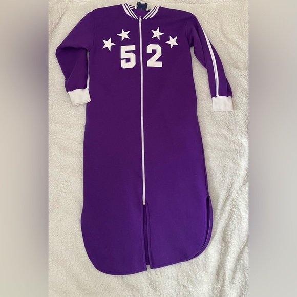 RARE Vintage 95s Night Gear Richard Leeds Sleepwear Robe, size S, Tracksuit top - Picture 1 of 9